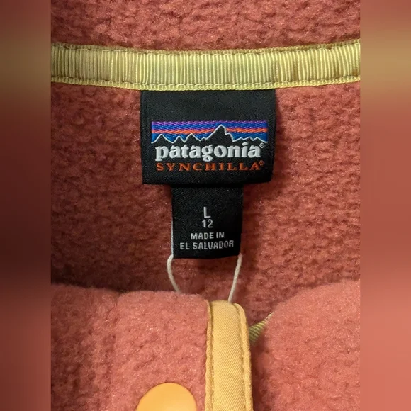 PATAGONIA, Lightweight Synchilla Snap-T Fleece Pullover, Pale Periwinkle - Picture 4 of 6